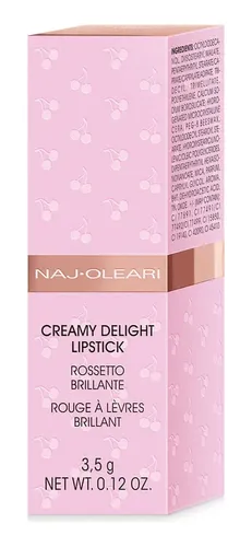 Labial Naj Oleari Creamy Delight Lipstick Color 07 Orchid