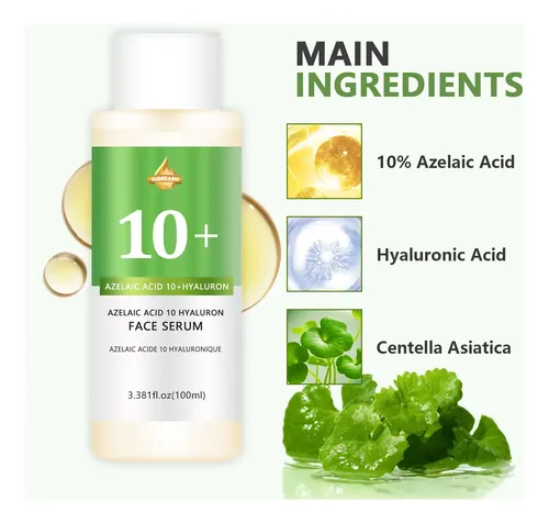 Sérum Hidratante Y Regula Con 10% Ácido Azelaico