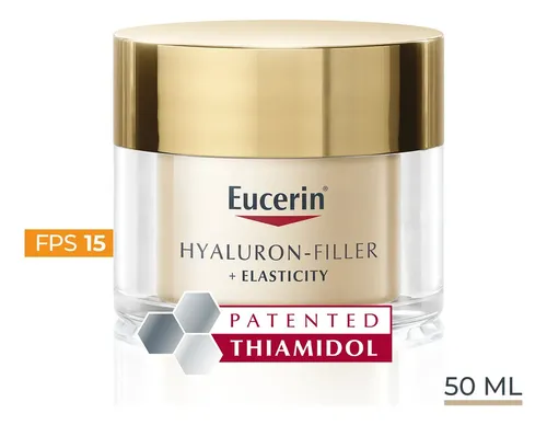 Eucerin HYALURON-FILLER + Elasticity Crema facial antiedad de día FPS 15 50 ml