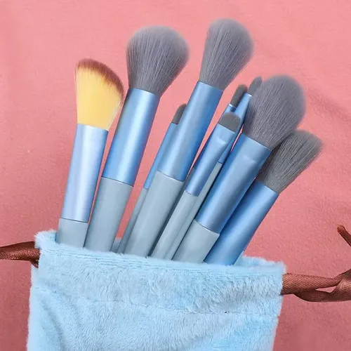 T Set De Brochas De Maquillaje De 13 Piezas Herramientas De