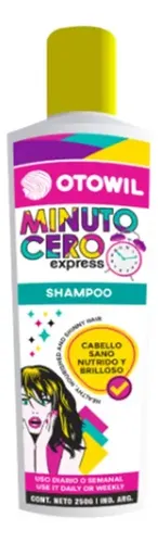 Shampoo Otowil Minuto Cero Express Restructurante 250ml