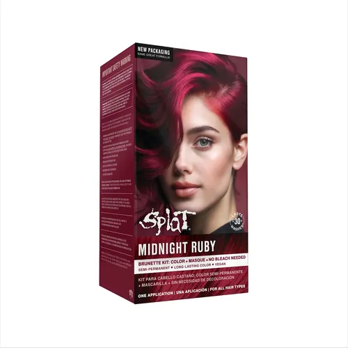 Tinte Para Cabello Splat Midnight Ruby, Vegano, 6 Onzas
