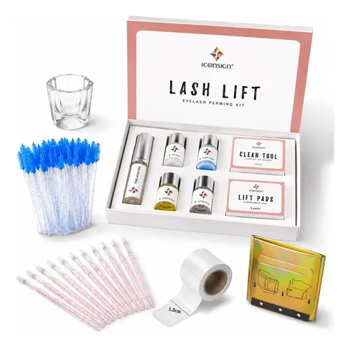 Kit De Lifting Iconsing + Microhisopos + Rizadores + Film