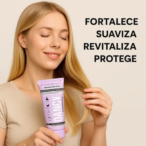 Tratamiento Capilar Sin Enjuague Dancy Reparacion Total Multinutritivo Hidratante Con Aceite De Coco Y Manteca Karite X150g Reconstruye La Fibra Otowil