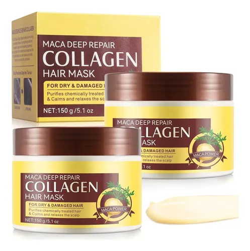 Mascarilla Capilar Laraspi, Tratamiento Capilar Con Colágeno