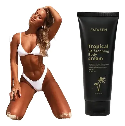 Crema Autobronceadora Tropical, Sin Daños Uv