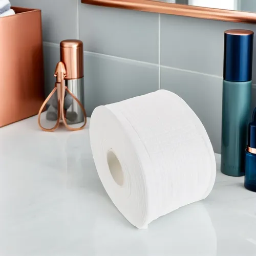 1 Rollo De Almohadillas Desmaquillantes Lavables: Paños Faci