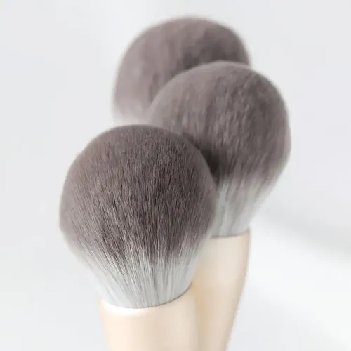 Brocha Portátil Fluffy Highlight En Polvo Para Maquillaje Su