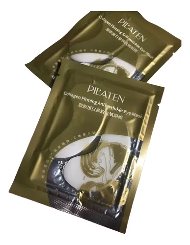 Mascarilla De Colageno Párpados Ojos Ojeras Pilaten X3