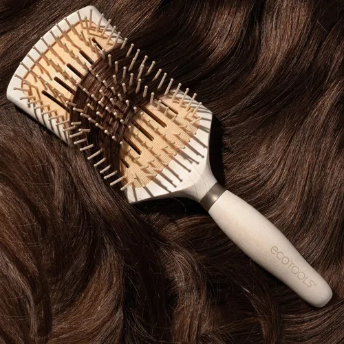 Cepillo Suavizante Ecotools Para Cabello Húmedo Y Seco, 1 Un