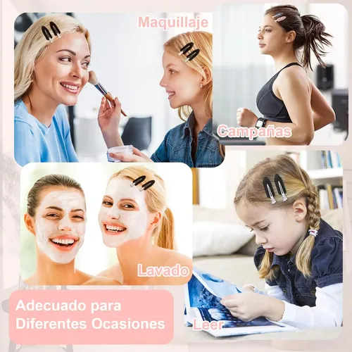 Horquillas De Cabello Sin Costuras, 30 Unidades, Varios Colo