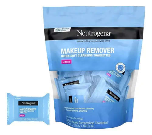 Toallitas Desmaquillantes Individuales Neutrogena