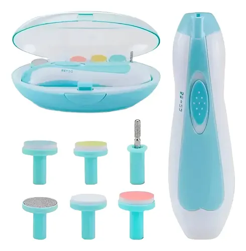 Torno Lima Uñas Bebe Cortador Eléctrico Con Luz