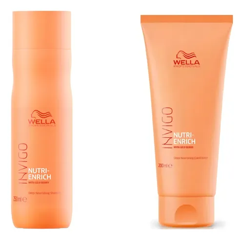 Wella Invigo Nutri Enrich Shampoo 250 + Acondicionador 200