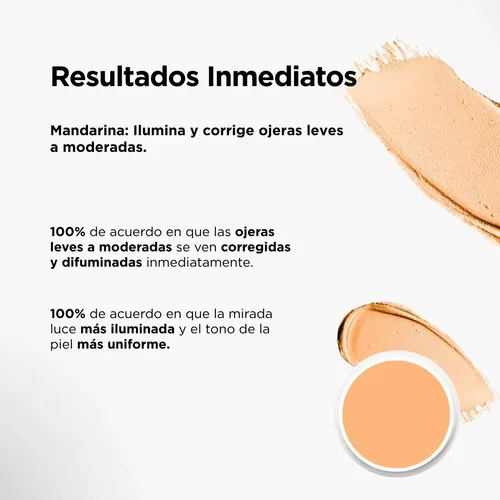 Corrector De Color Ojeras Regina Maquillaje Profesional 03 Mandarina