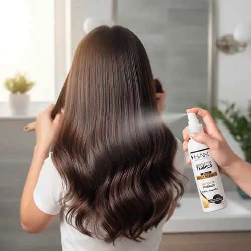 Spray Protector Termico Acido Hialuronico Brillo 200ml Han
