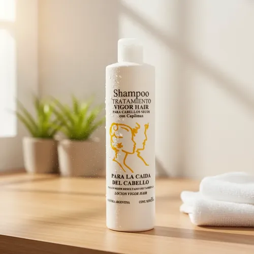 Shampo Vigor Hair Cabello Seco, Castigado, Caída Del Cabello