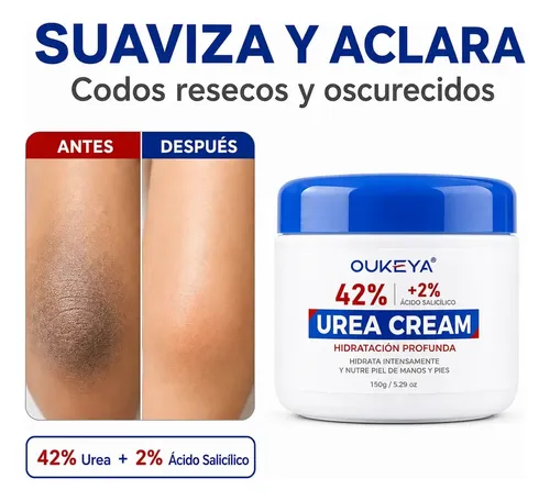 Exfolia Hidrata Crema De Urea Pies Talones Agrietados 2x150g