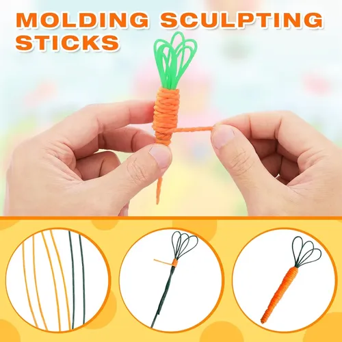 1000 Cintas De Cera Flexibles 13 Colores Para Manualidades