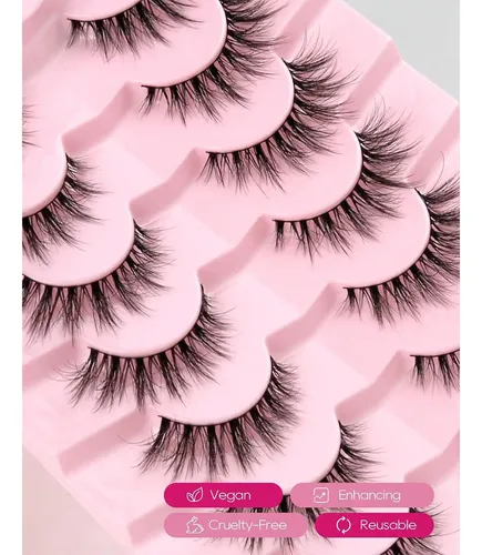Pestañas Postizas Jiocolor D305 Cat Eye 7 Pares