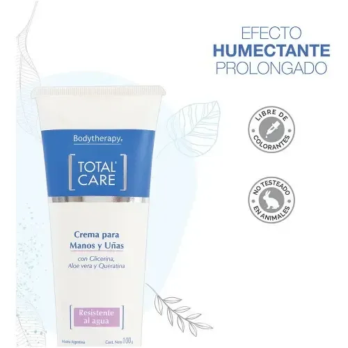 Capilatis Total Care Manos Y Uñas Con Aloe Vera Crema 100g