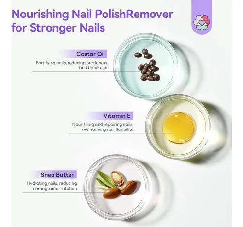 Removedor De Uñas Sin Acetona Saviland 200 Ml