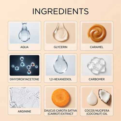 Gel Reparador Y Bronceador Amz