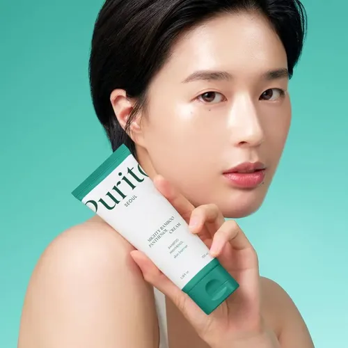 Purito Mighty Bamboo Panthenol Cream 100 Ml Crema Facial Momento De Aplicación Día/noche Tipo De Piel Todo Tipo De Piel
