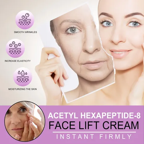 Crema De Estiramiento Facial Instantánea Acetyl Hexapéptide