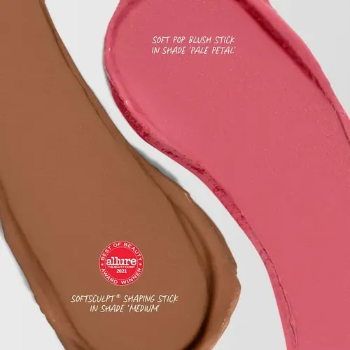 Rubor y Contorno By Mario Mini Sculpt & Pop On-The-Go en Barra Light Medium y Sweet Pink