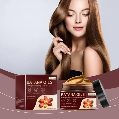 Mascarilla Capilar Nutritiva Hoegoa Batana, Repara Y Suaviza