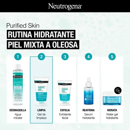 Gel De Limpieza Neutrogena Purified Skin X 150 Gr.