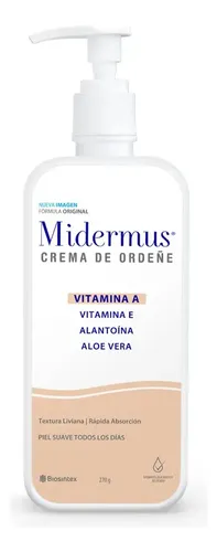 Midermus Crema De Ordeñe X 270g Fragancia Neutro