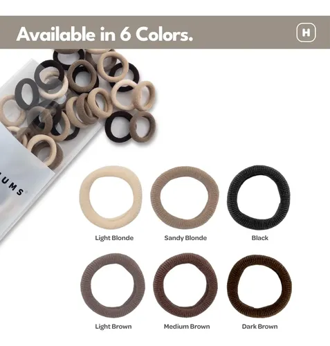 Cintas De Helio Para El Cabello, Extra Pequeñas, No Dañan, C