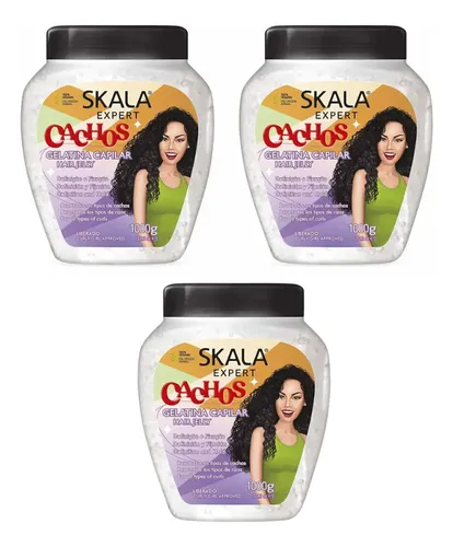 Skala Cachos Gelatina Capilar Definición Y Fijación 1kg X3