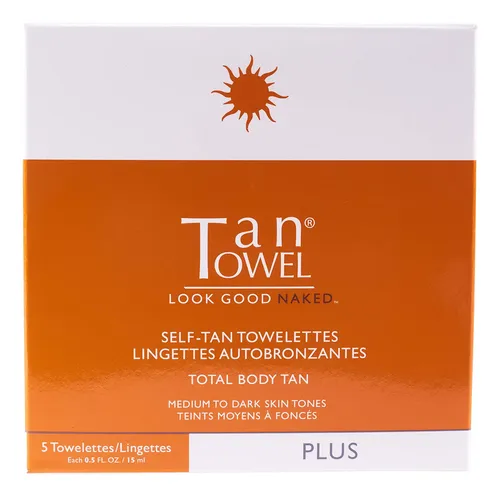 Toallita Autobronceadora Tan Towel Plus Para Todo El Cuerpo,