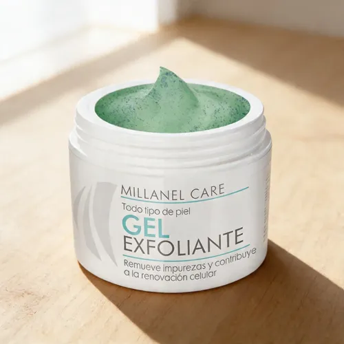 Gel Exfoliante Facial Remueve Impurezas Renovación Celular