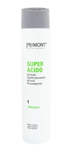 Primont Kit Super Acido Shampoo Acondicionador Mascara Chico
