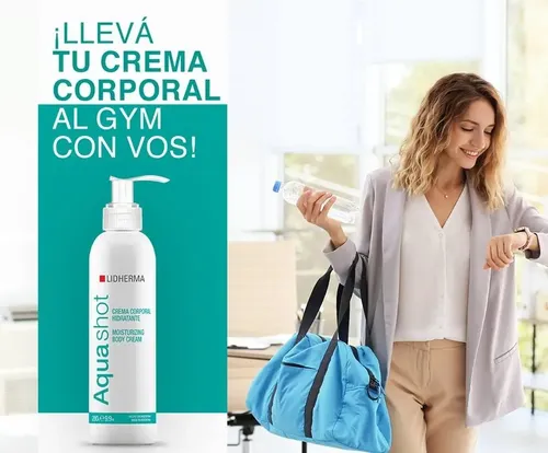 Lidherma Aquashot Crema Corporal Hidratante Tipo de envase Pote Fragancia N/A