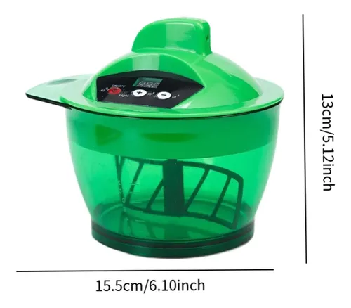 Recipiente Eléctrico Para Mezclar Tinte De Cabello Verde
