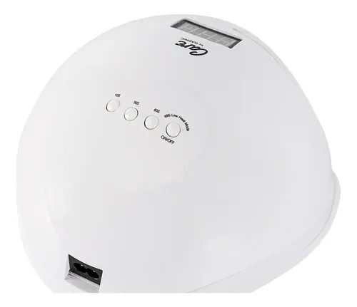 Lampara Care By Gadnic Uv 24 LEDs 48w Base Imantada Pies Manos Sensor Automático Pantalla LCD