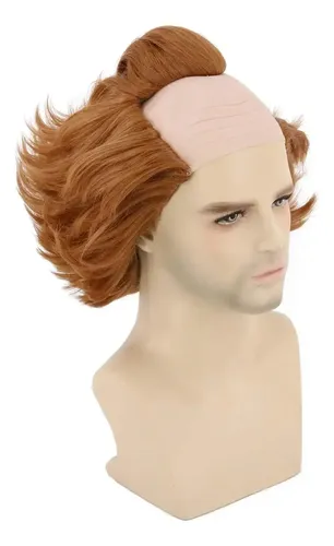 [ Peluca De Payaso Calvo Para Hombre Adulto, Pelo *