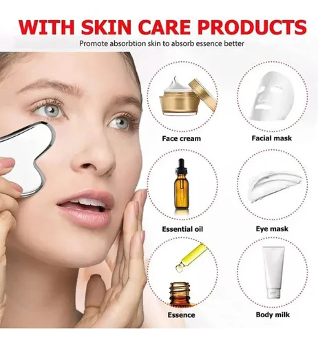 Espátula Universal Gua Sha Con Forma De Corazón Para Piedras