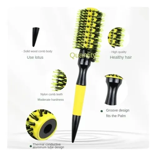 Cepillo Para Cabello Snake Beauty Pro Cerámico Con Cerdas De