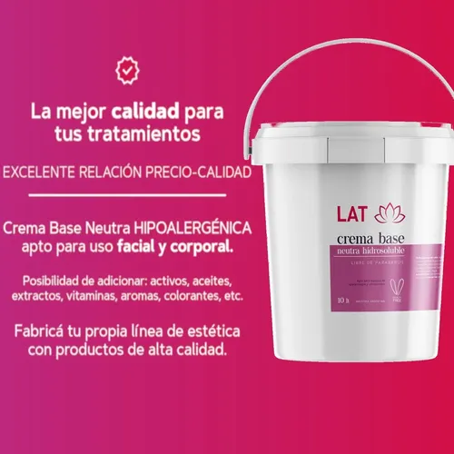 Crema Masajes Descontracturantes X10kg