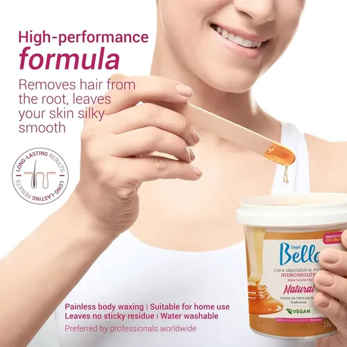 Depil Bella Cera De Azúcar 1.3 Kg (sugar Wax)