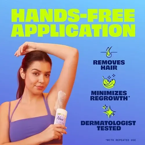Crema Depilatoria Nair Glide On Aplicador Sin Contacto