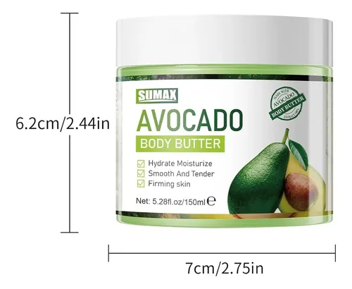 Crema Hidratante Corporal Y Facial De Aguacate For Piel .