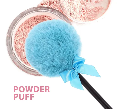 Set De 2 Esponjas De Maquillaje De Felpa Suave Para Polvos S