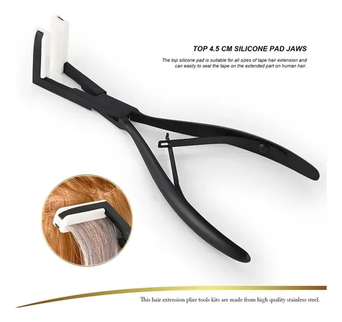 Pinzas Para Extensiones De Cabello Con Cinta Adhesiva, Super